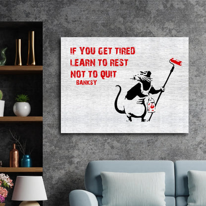 Banksy Rat Painter